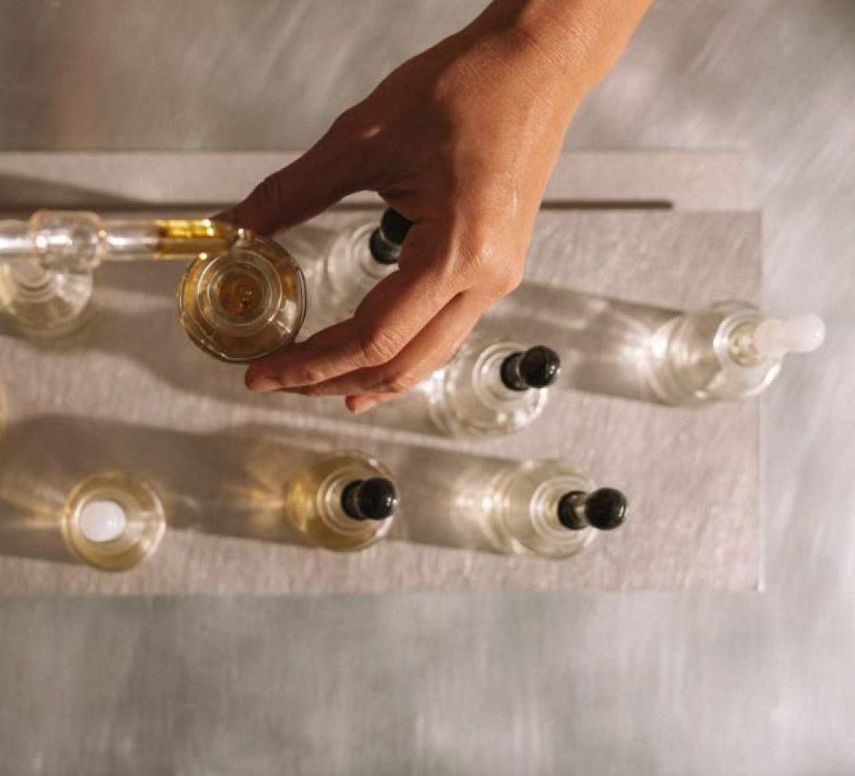 Fragrance Creating With Bottles